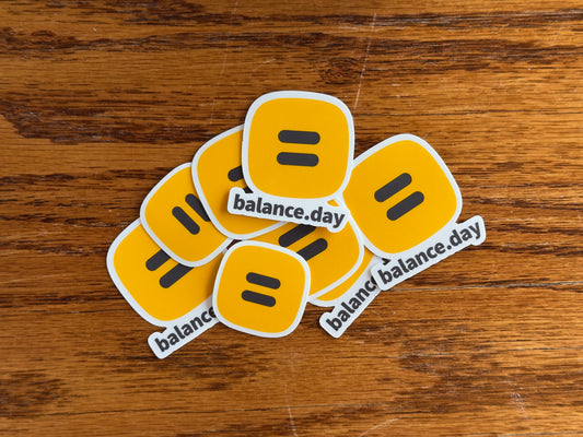 Die-cut stickers